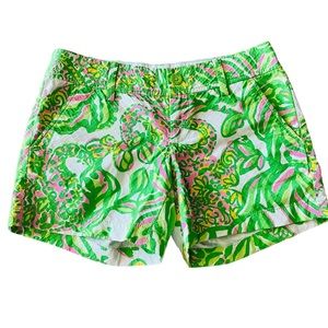 Lilly Pulitzer Women’s The Callahan Short Seeing Pink Elephants, size 0